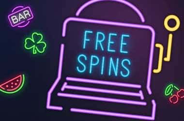 Three different types of free spins offered