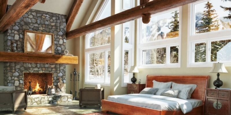 How to Match Your Bed with Your Fireplace (And Why It Works So Well)